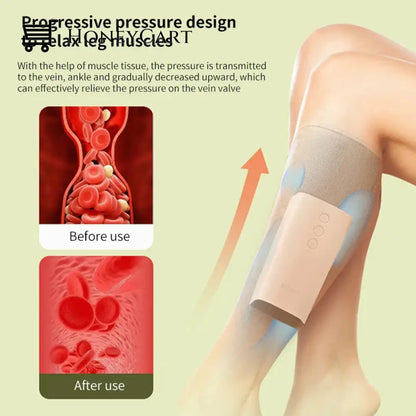 Air Compression Heated Leg Massager