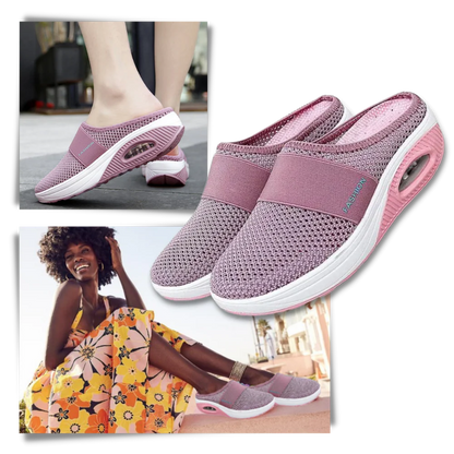 Air-cushion Diabetic Slip-on Shoes