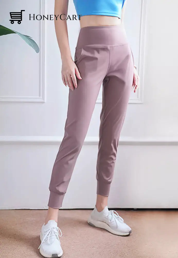 All Day High Rise Slim Cropped Jogger Pants Reed Grey / S Tool