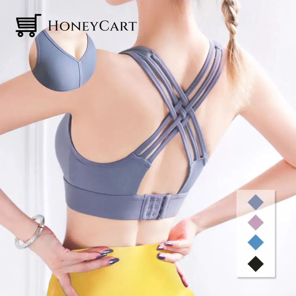 All-Day Ripple Long Ribbed Sports Bra Clothing