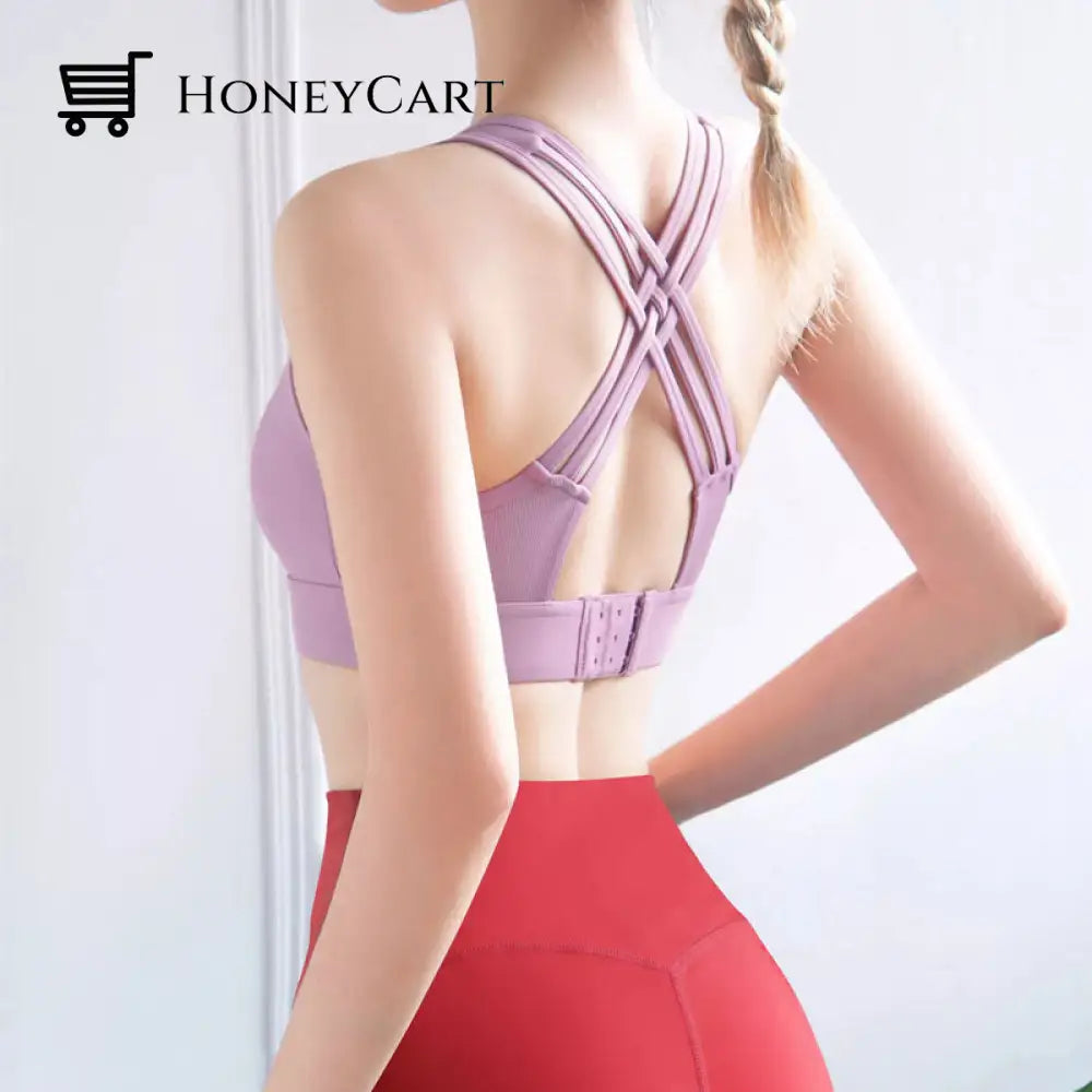 All-Day Ripple Long Ribbed Sports Bra Clothing