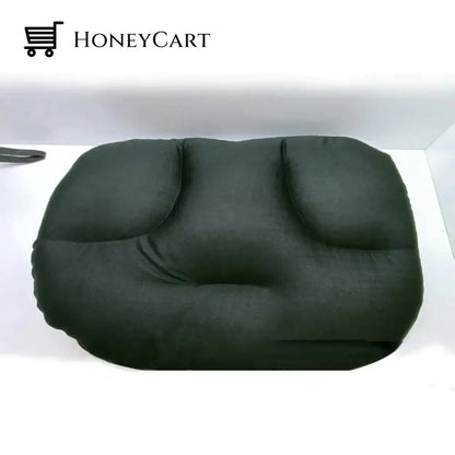 All-Round Sleep Pillow Neck Head Massager Memory Foam Orthopedic Black / Personal Care