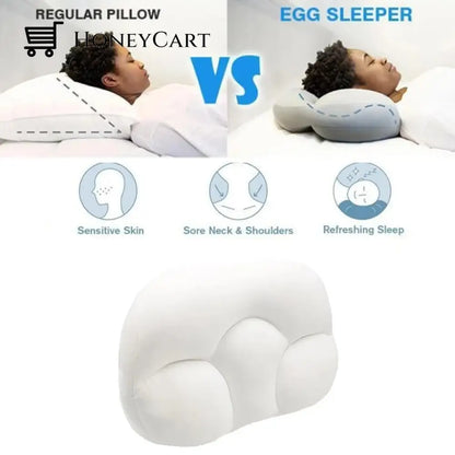 All-Round Sleep Pillow Neck Head Massager Memory Foam Orthopedic Personal Care