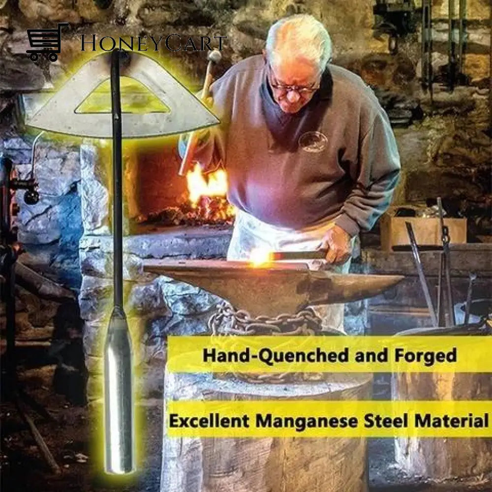 All-Steel Hardened Hollow Hoe