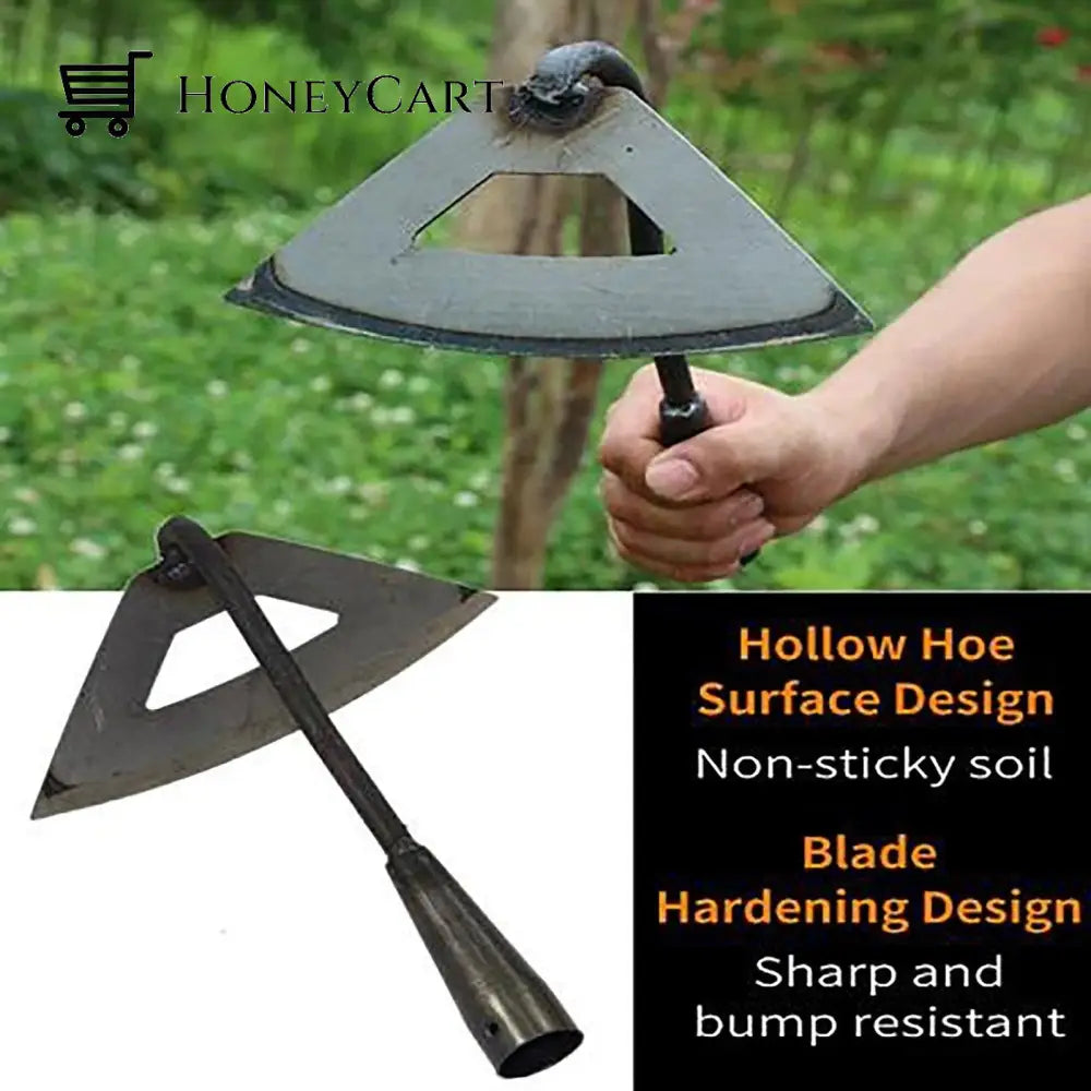 All-Steel Hardened Hollow Hoe