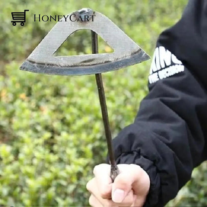 All-Steel Hardened Hollow Hoe