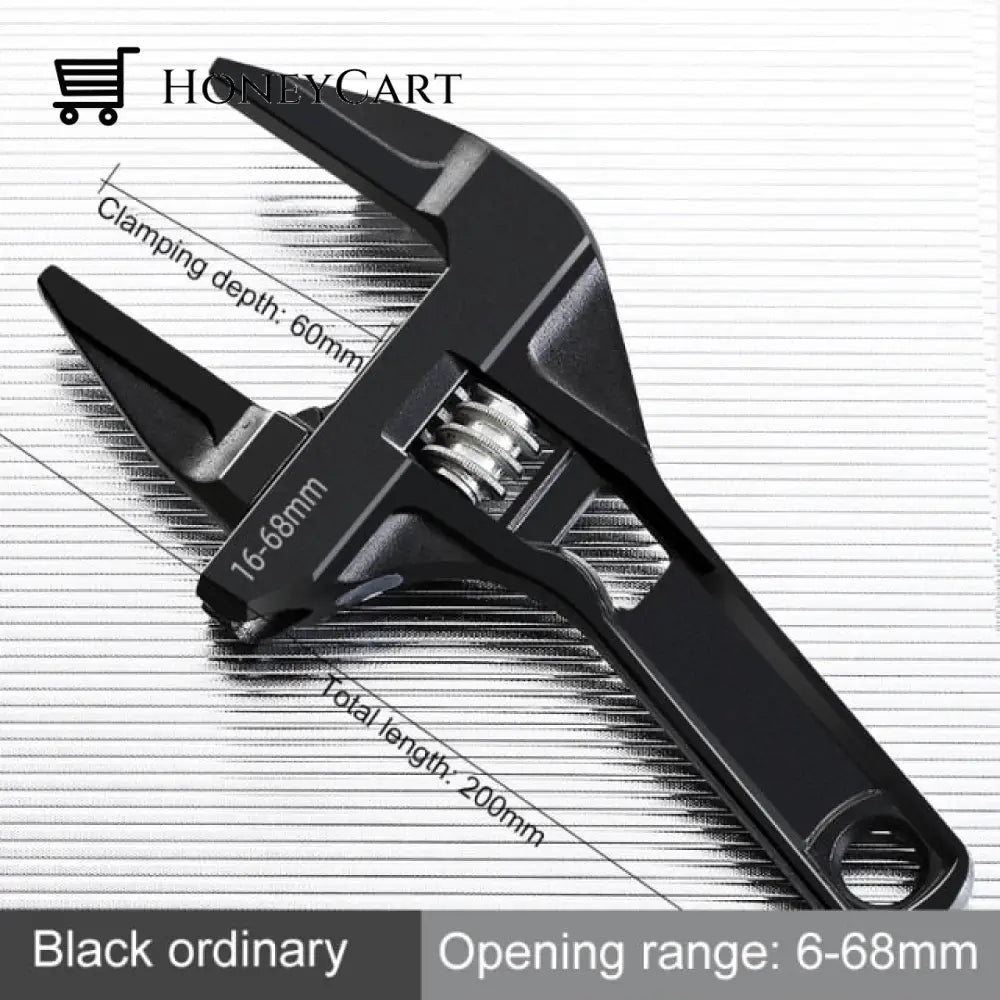 Aluminium Universal Adjustable Wrench Tool Wrenches