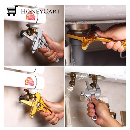 Aluminium Universal Adjustable Wrench Tool Wrenches