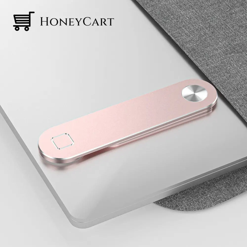Aluminum Alloy Laptop Extension Stand Rose Gold