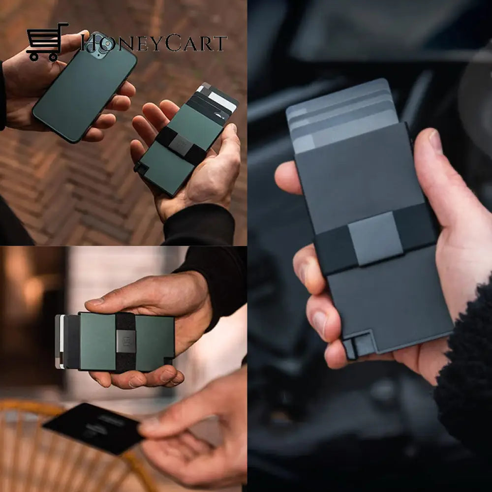 Aluminum Cardholder Wallet For Men