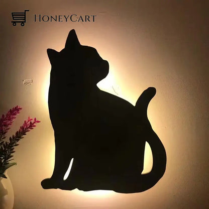 Animal Cat Night Lamp B