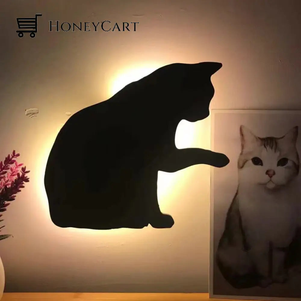 Animal Cat Night Lamp D