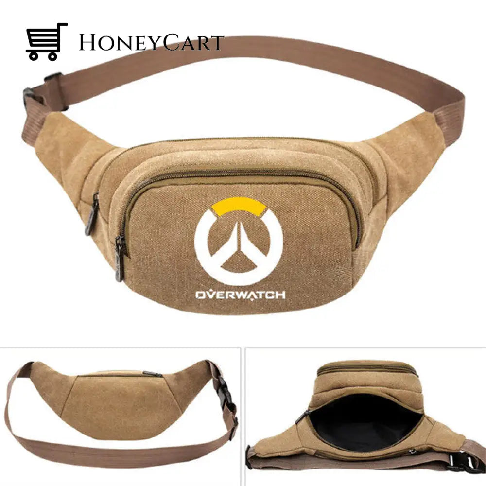 Anime And Game Canvas Waist Pack Bag Style 19 Packs