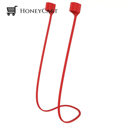 Anti-Lost Magnetic Airpods Neck Strap (Suitable For All Airpods) Red