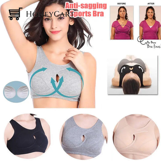 Anti-Sagging Wirefree Bra Sports Bras