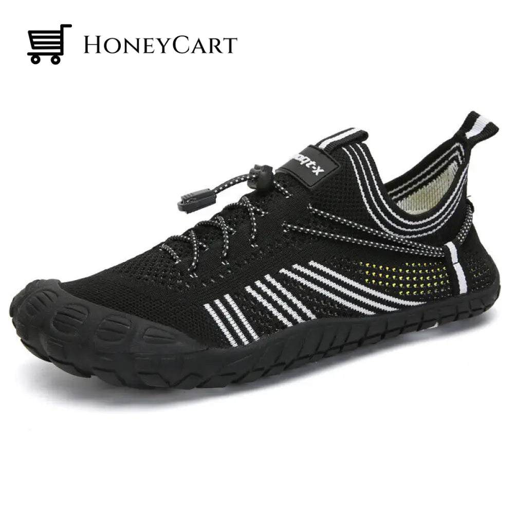 Anti-Skid Lightweight Waterproof Sports Water Shoes For Women Black / 5