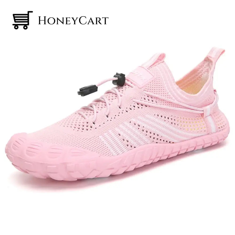 Anti-Skid Lightweight Waterproof Sports Water Shoes For Women Pink / 5