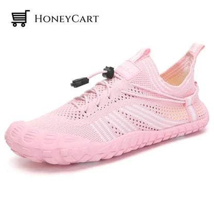 Anti-Skid Lightweight Waterproof Sports Water Shoes For Women Pink / 5