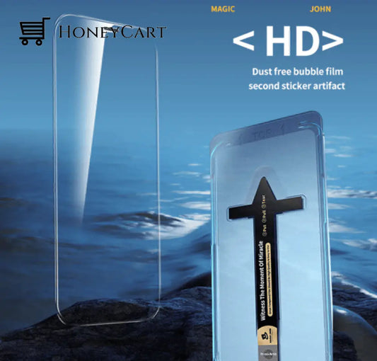 Anti Spy Screen Protector With Auto Alignment Kit For Iphone 12 / Buy 1 Tool