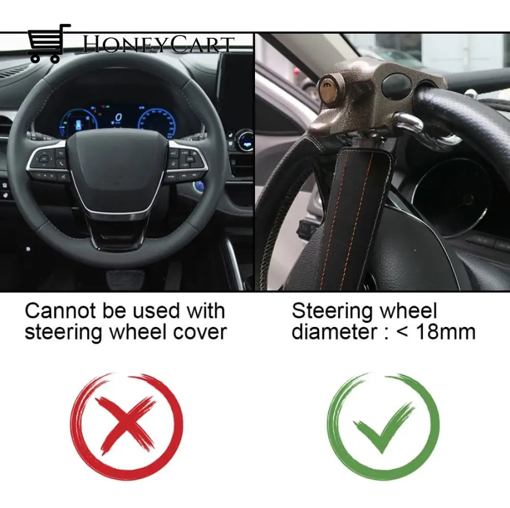 Anti-Theft Steering Wheel Lock