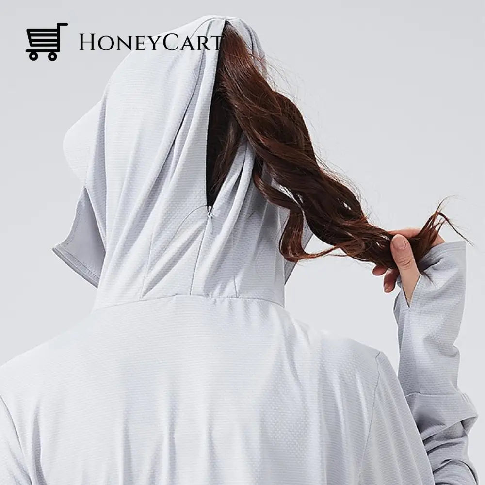 Anti Uv Lightweight Outdoor Sun Protection Hoodie