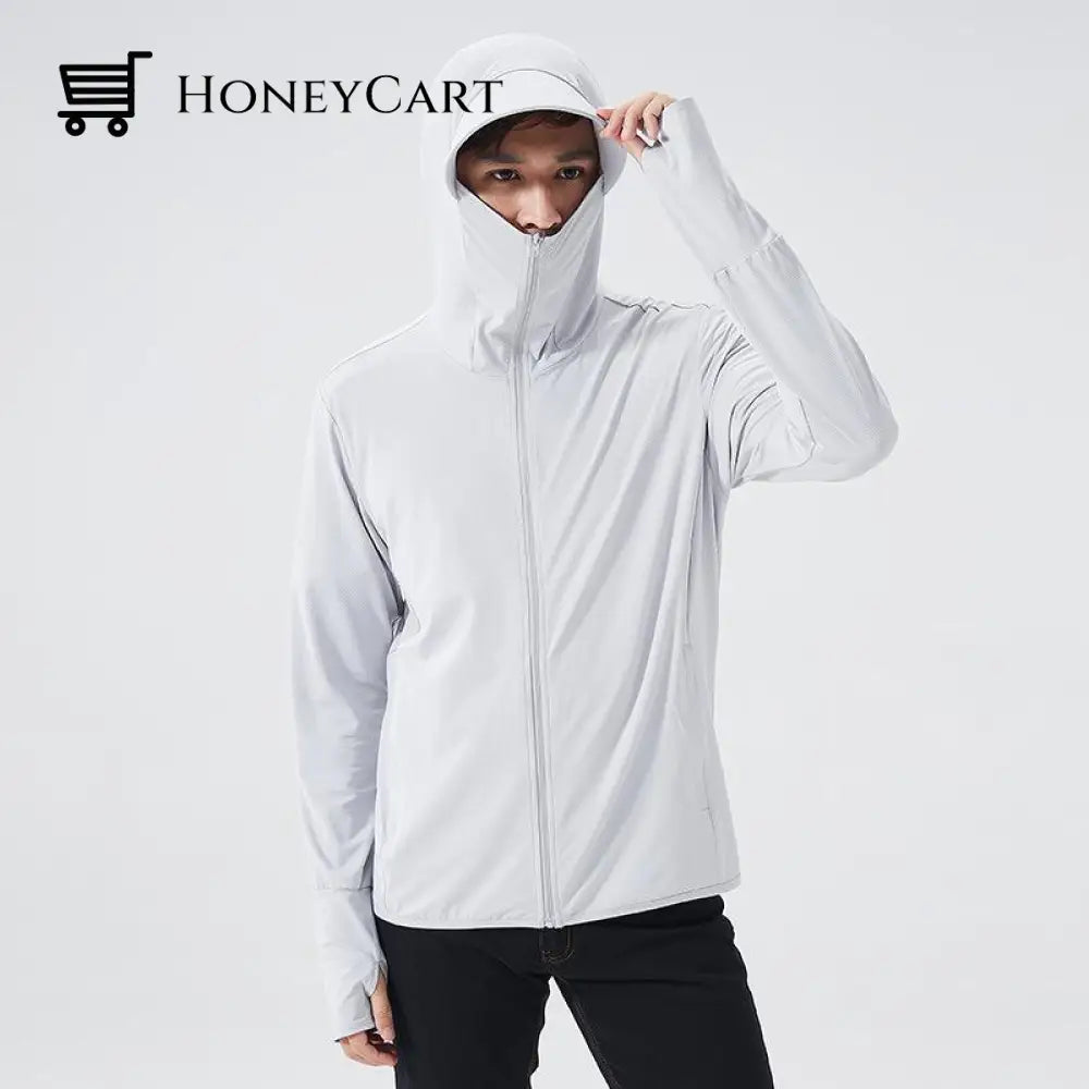 Anti Uv Lightweight Outdoor Sun Protection Hoodie