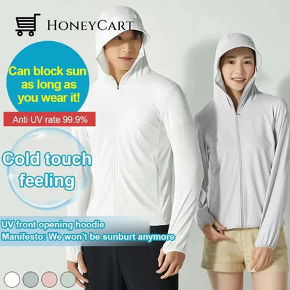 Anti Uv Lightweight Outdoor Sun Protection Hoodie