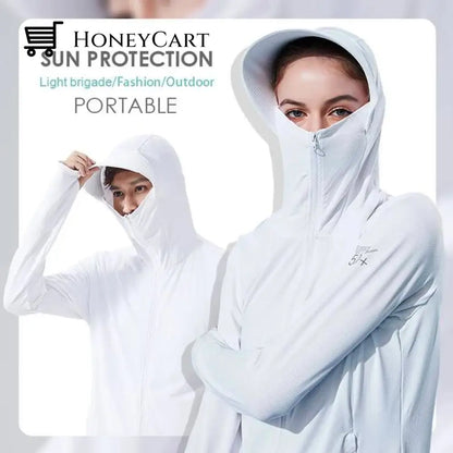 Anti Uv Lightweight Outdoor Sun Protection Hoodie