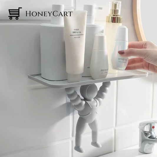 Astronaut Wall-Mounted Storage Rack & Organization