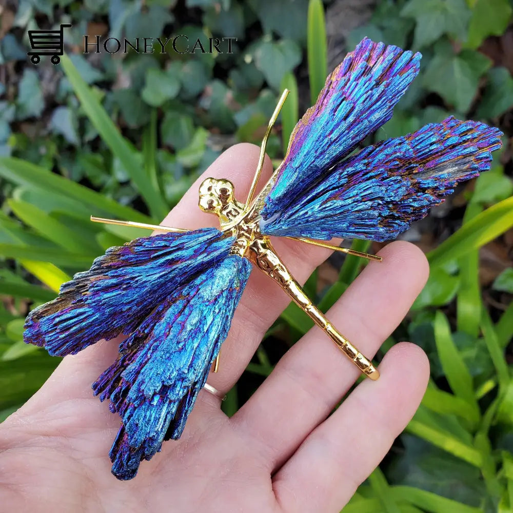 Aura Tourmaline Kyanite Dragonely50% Off Household & Accessories