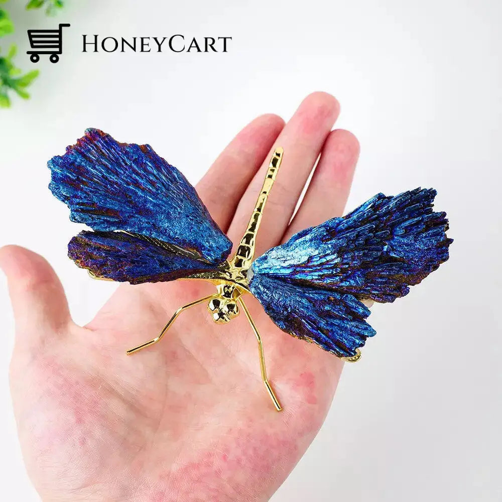 Aura Tourmaline Kyanite Dragonely50% Off Household & Accessories