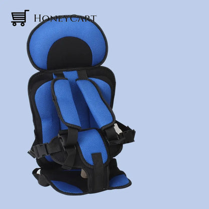 Auto Child Safety Simple Car Portable Seat Belt Blue