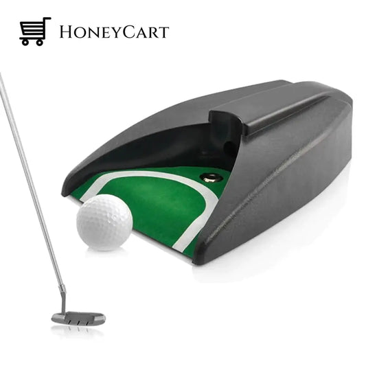 Automatic Ball Return Putting Trainer - Golf Putter Cup Training Aid With Automatic Ball Return