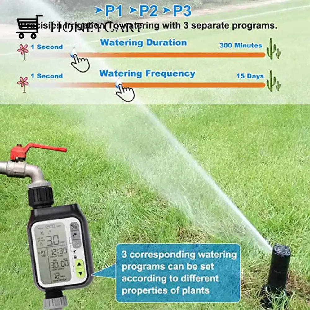 Automatic Garden Watering Timer Sensor Gardening