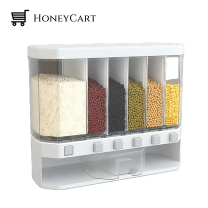 Automatic Plastic Cereal Dispenser Storage Box Style 2