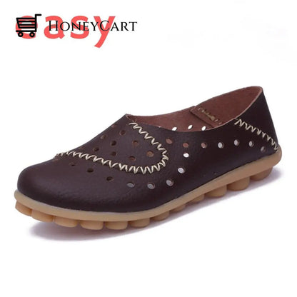 Azzy Premium Orthopedic Genuine Leather Loafer Shoes & Sandals