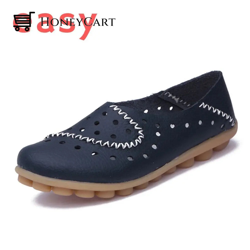 Azzy Premium Orthopedic Genuine Leather Loafer Shoes & Sandals