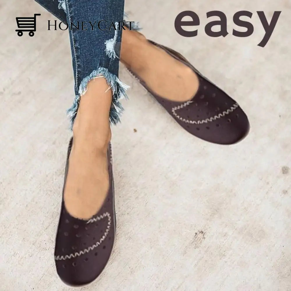 Azzy Premium Orthopedic Genuine Leather Loafer Shoes & Sandals