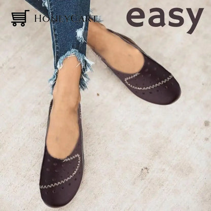 Azzy Premium Orthopedic Genuine Leather Loafer Shoes & Sandals