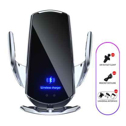 Wireless Automatic Sensor Car Phone Holder and Charger