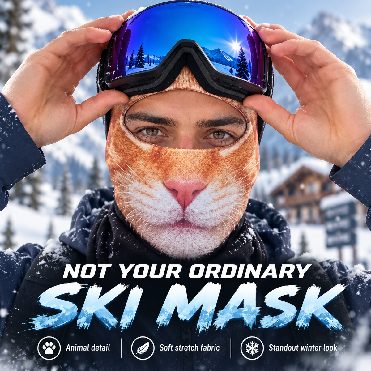 Animal Face Ski Mask – The Funniest Winter Balaclava Everyone Will Ask About