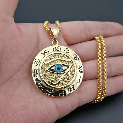 Eye of Horus Protection Necklace Pendant