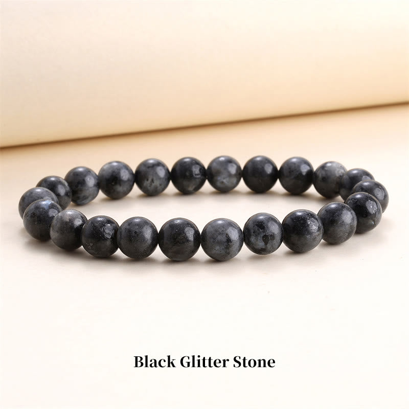 Natural Stone Quartz Healing Beads Bracelet