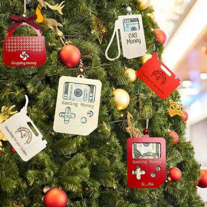 🎅2024 CHRISTMAS GIFT--💸Gas (Shopping)Money Ornament🎁