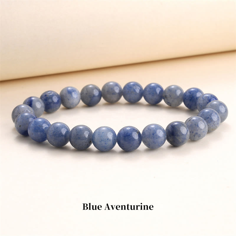 Natural Stone Quartz Healing Beads Bracelet