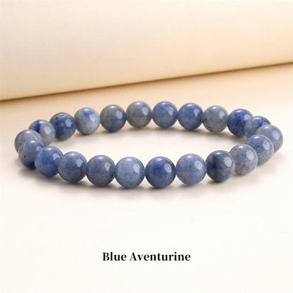 Natural Stone Quartz Healing Beads Bracelet