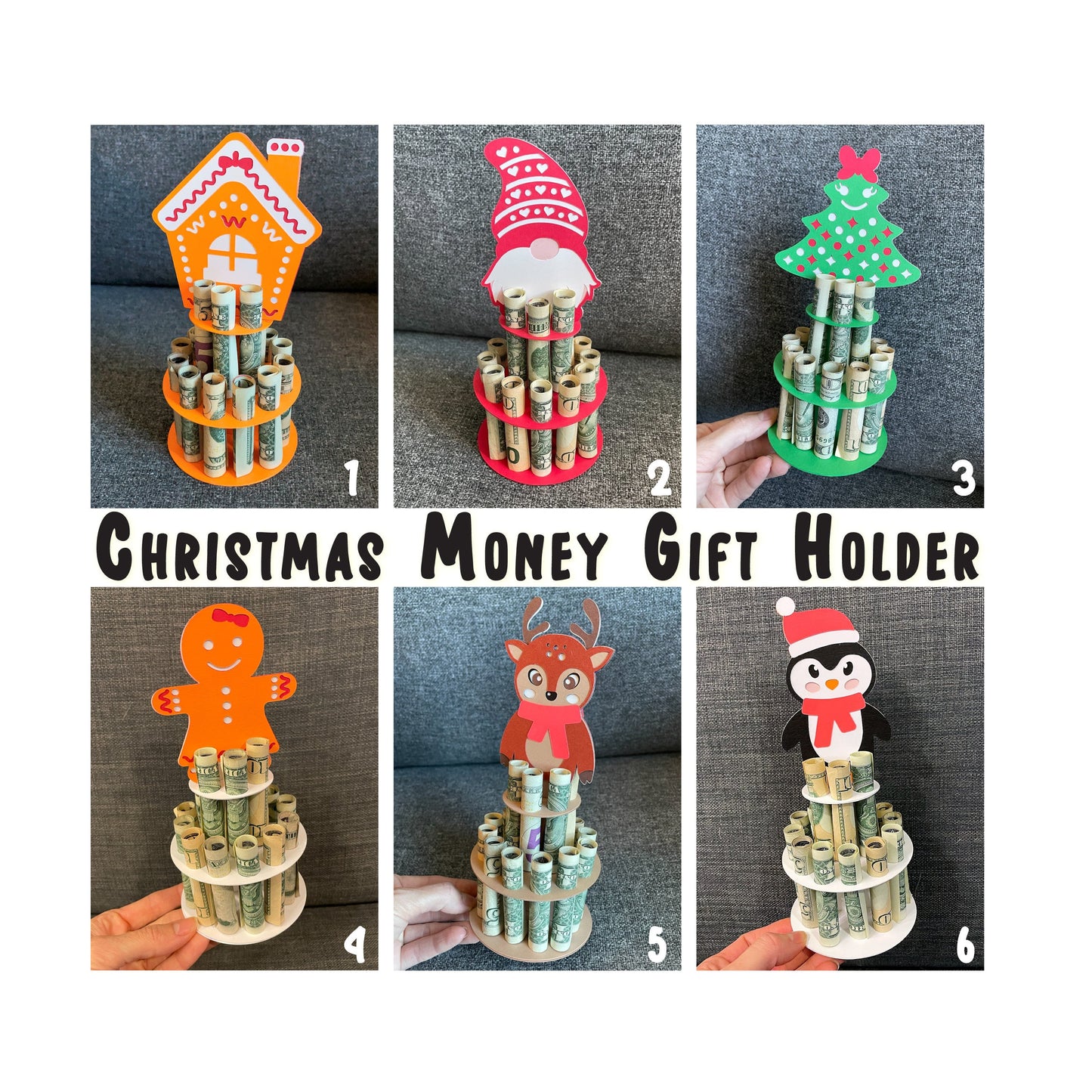 Christmas Unique Money Holder