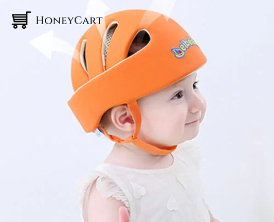 Baby Anti-Collision Safety Helmet - Security & Protection Soft Hat For Walking Kids Toddler Hats