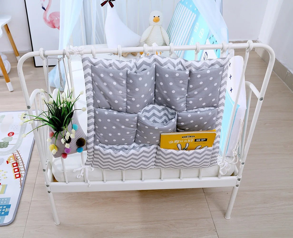 Baby Bed Hanging Storage Organizer Toy Bag - Bag Organizer Accessories for Baby