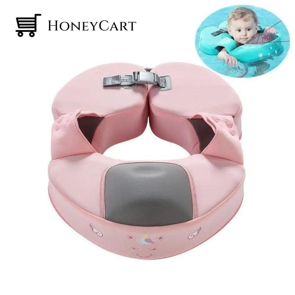 Baby Float Waist Swimming Rings - Child Toys 3D Pink Unicorn Aids